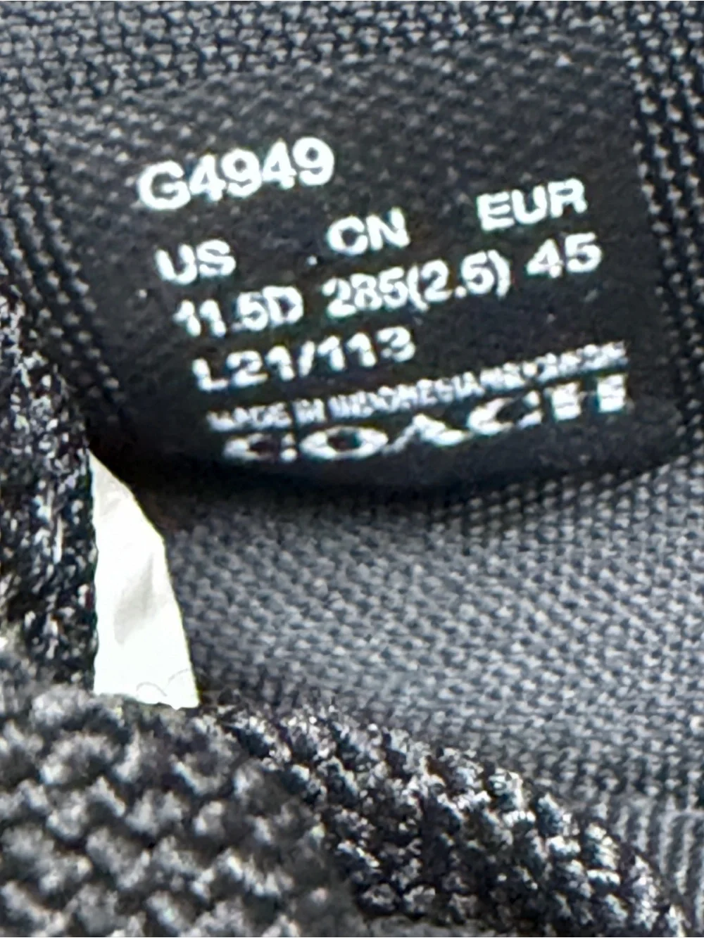 Coach men’s signature